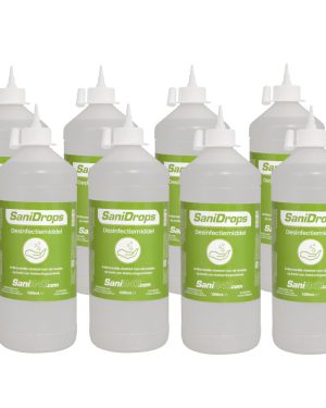 8x 1000ml SaniDrops Desinfectiemiddel