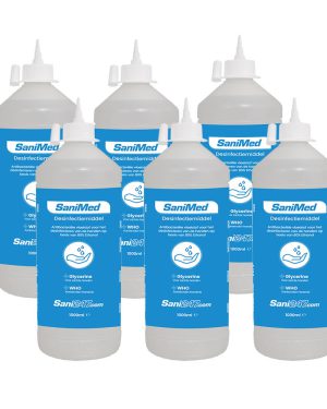 6x 1000 ml SaniMed Desinfectiemiddel